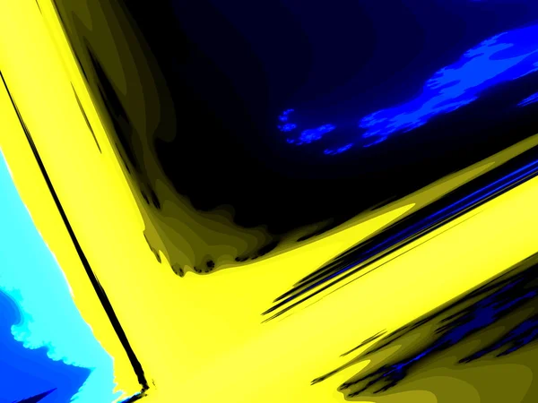 Een artistieke gekleurde fractal achtergrond — Stockfoto