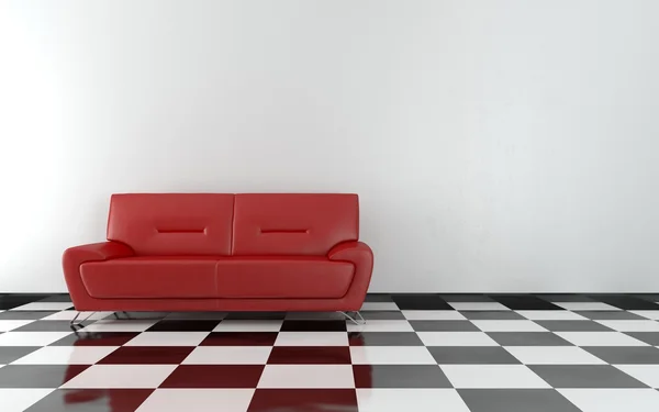 Sofa im Zimmer — Stockfoto