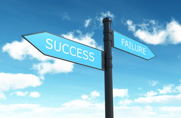 Success roadsign — Stock Photo, Image