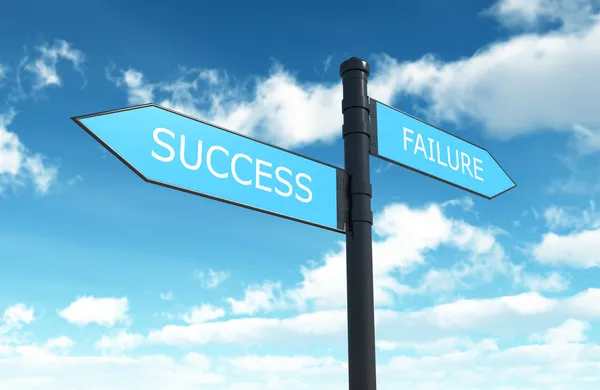 Success roadsign — Stock Photo, Image