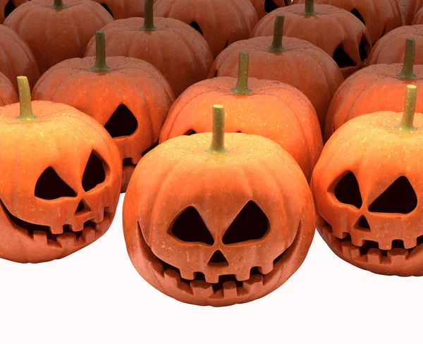 Halloween pumpor — Stockfoto