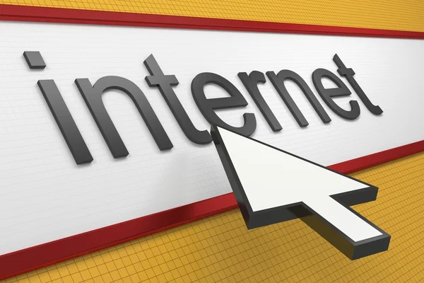 Internet web tarayıcısı — Stok fotoğraf