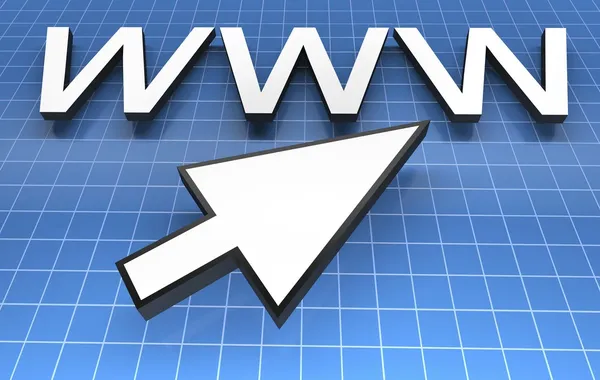 Internet web tarayıcısı — Stok fotoğraf