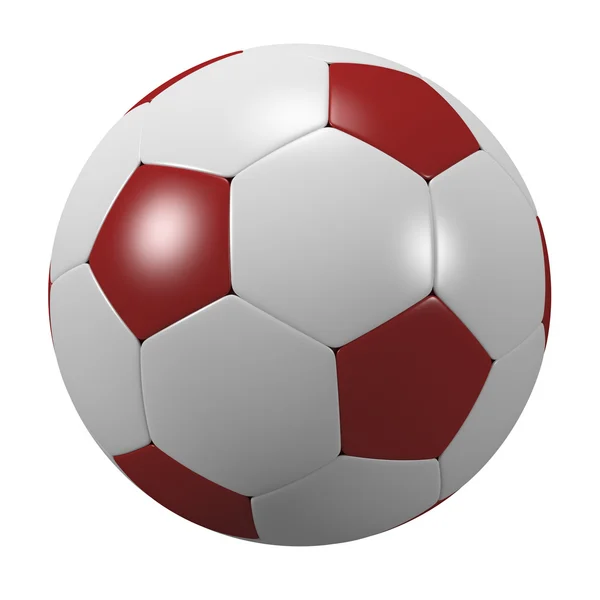 Balón de fútbol aislado — Foto de Stock