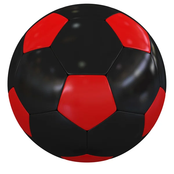 Isolerad fotbollsboll — Stockfoto