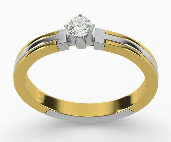 Anéis de diamante Anéis de diamante — Fotografia de Stock