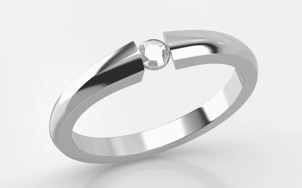 Anel de diamante anel de diamante — Fotografia de Stock