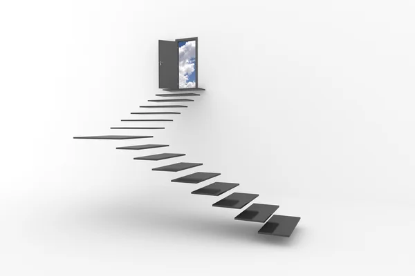 Escada para o futuro — Fotografia de Stock