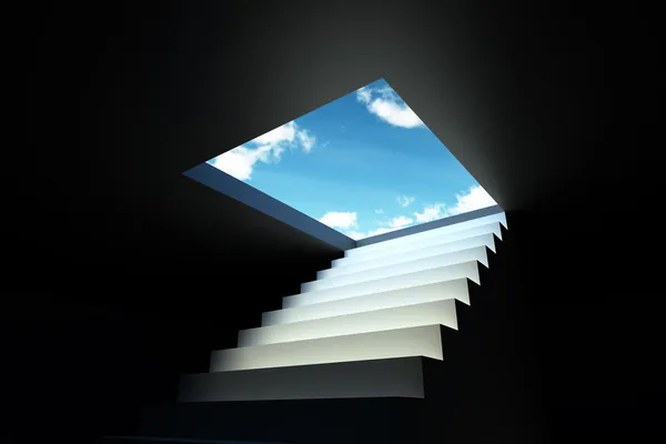 Treppe zum Himmel — Stockfoto