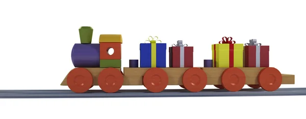 玩具火车 — 图库照片