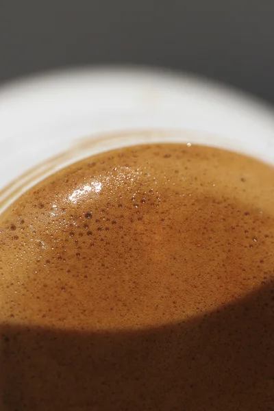 Makro kávy espresso — Stock fotografie