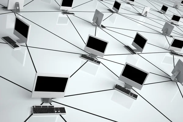 Computer Network — Stock Photo, Image