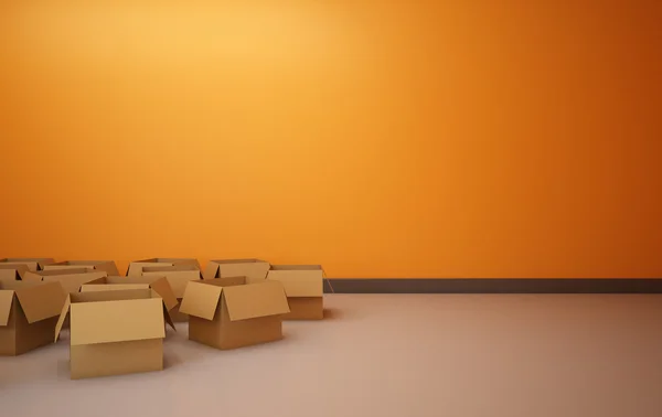 Empty Boxes — Stock Photo, Image