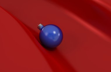 kadife üstünde Noel top