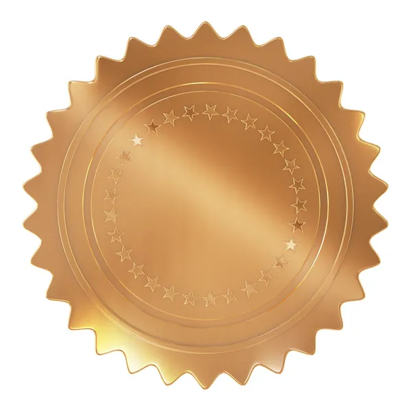 Gold Seal — Stock Photo, Image