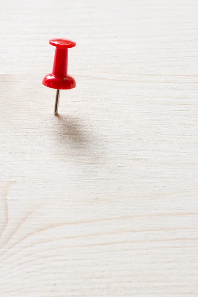 Red push pin — Stock Photo, Image