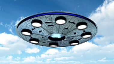 Gökyüzünde UFO
