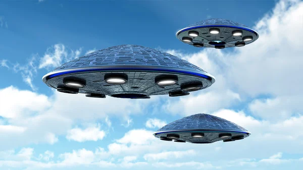 Gökyüzünde UFO