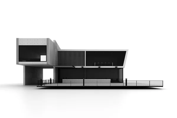 Modern ház Stock Kép