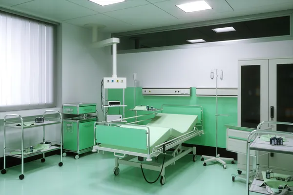 Empty Bed in a Hospital Room — Stock Photo, Image