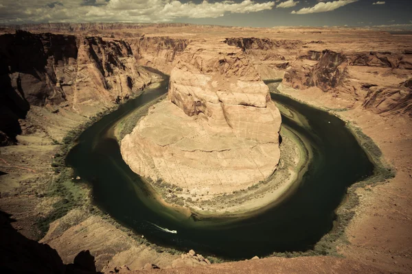 Colorado river horse shoe bend — Stock Photo, Image