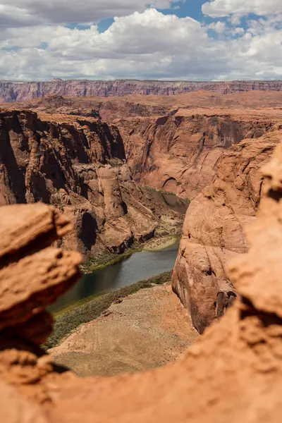 Colorado river horse shoe bend — Stock Photo, Image