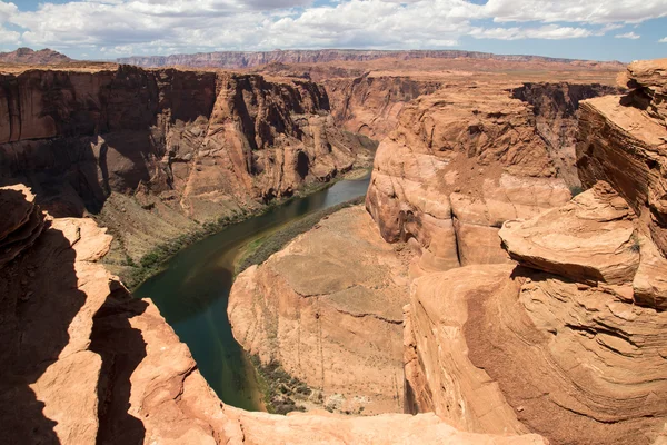 Colorado river horse shoe bend — Stock Photo, Image