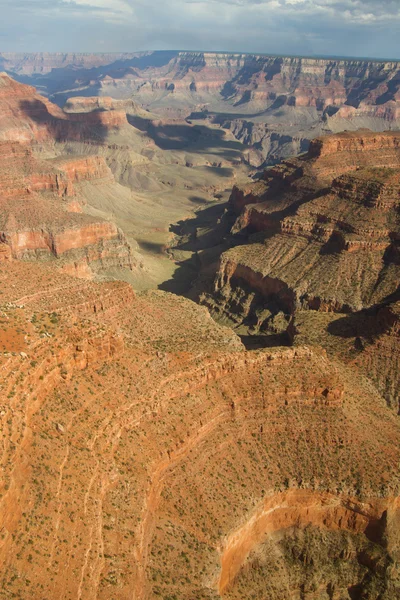 Panorama z grand canyon — Zdjęcie stockowe