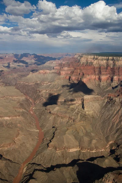 Panorama z grand canyon — Zdjęcie stockowe