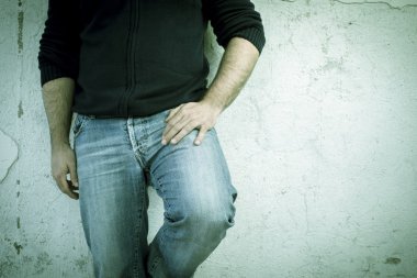 bir adam Görünümü Kapat