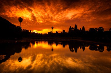 angkor wat şafakta Kızıl şafak