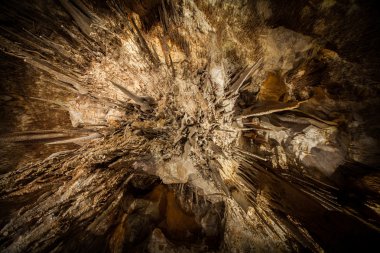 Mağara Damlataş bakarak doğrudan kadar