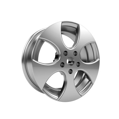 parlak krom jant jant beyaz