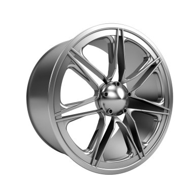 parlak krom jant jant beyaz