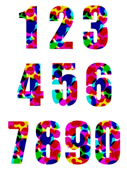 Antalet färger — Stock vektor