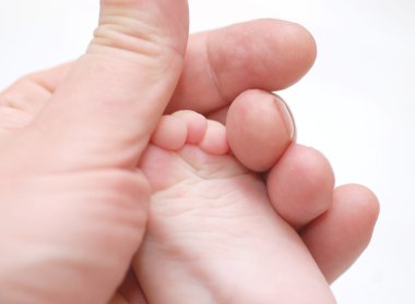 Babalar el bebek bacak