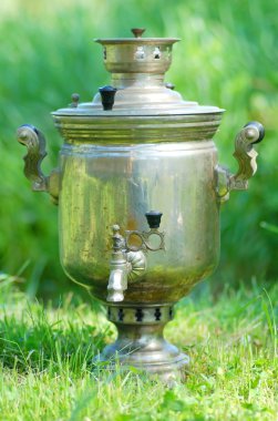 semaver. Eski Rus kazan .