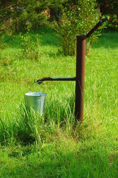 Oude kraan — Stockfoto