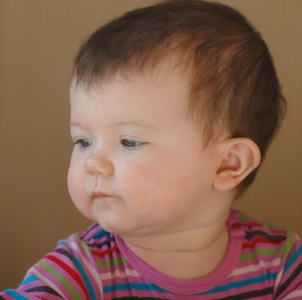 Ragazza divertente bambino — Foto Stock