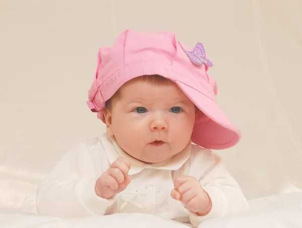 Portret van mooie baby — Stockfoto