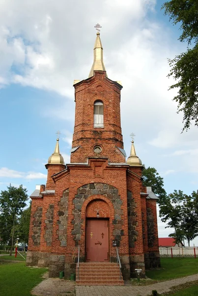 Igreja Ortodoxa, Mustvee, Estónia — Fotografia de Stock