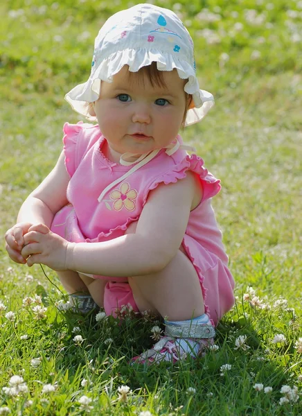 Portrait of baby girl — Stock Photo, Image