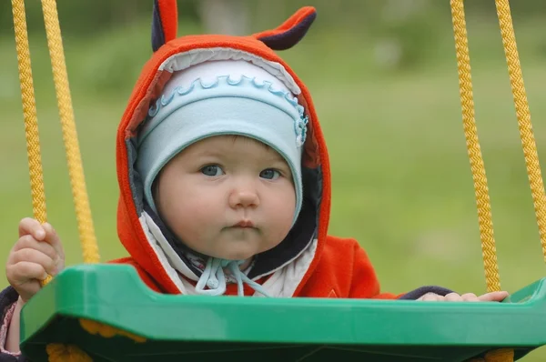 Retrato de bebé hermoso — Foto de Stock