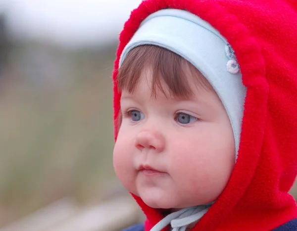 Portrait of baby girl — Stock Photo, Image