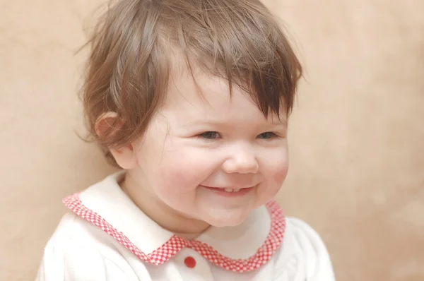 Retrato de bebê bonito — Fotografia de Stock