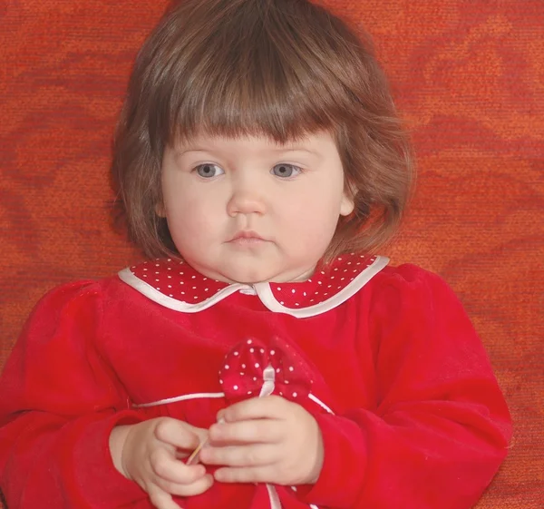 Portrait of beautiful baby — Stock Photo, Image