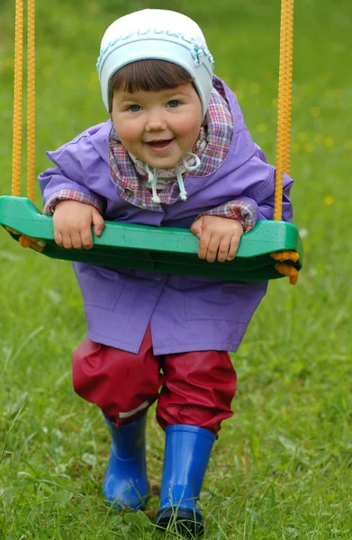 Porträtt av baby — Stockfoto