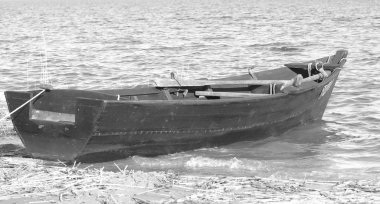 vintage teknenin siyah beyaz resim