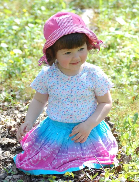 Portrait of beautiful baby girl — Stock Photo, Image