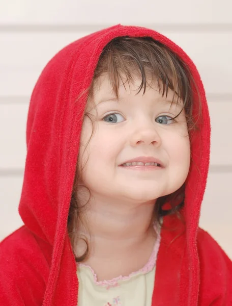 Retrato de bebê bonito — Fotografia de Stock